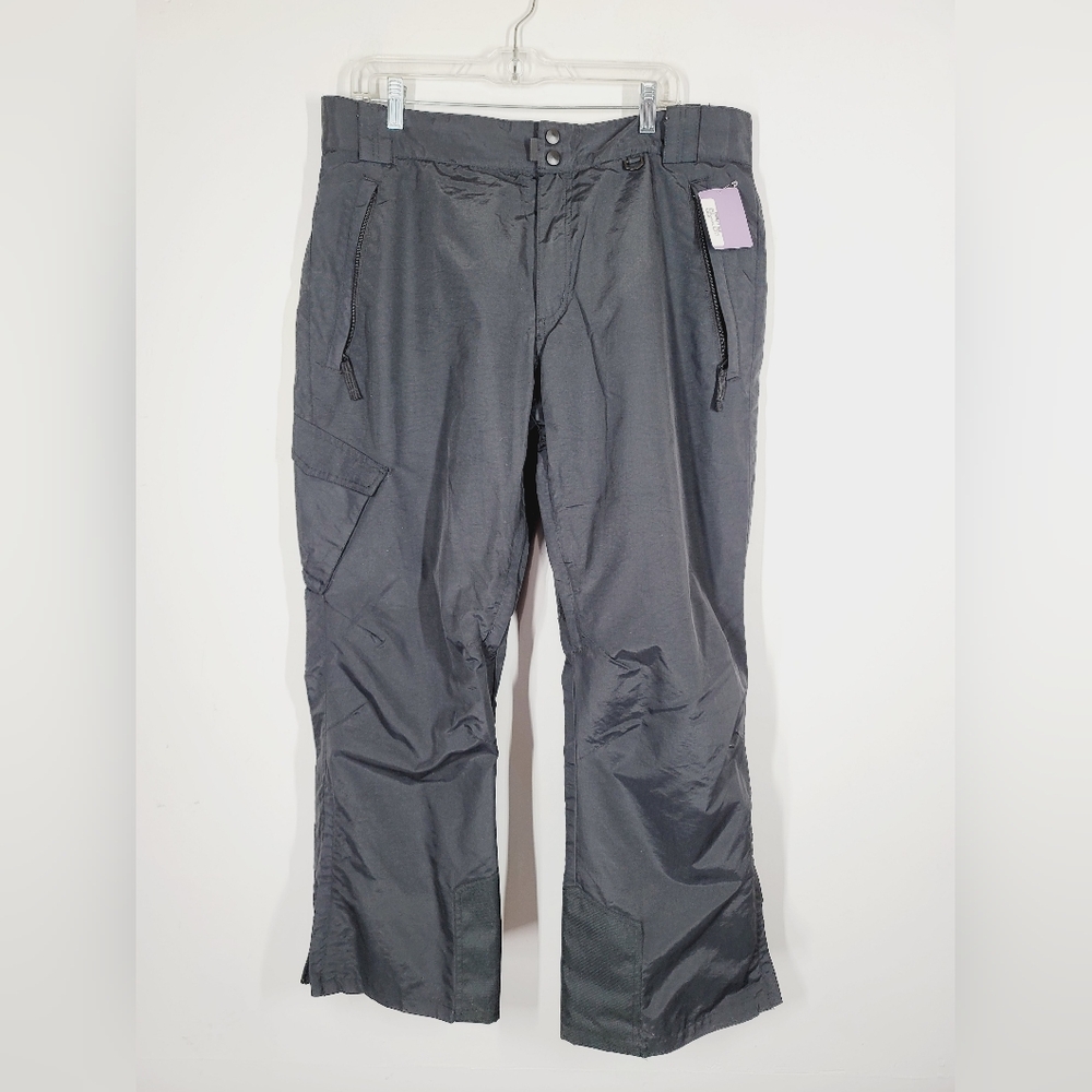 Slalom Black Snowboard Ski Pant, Sixe XL
